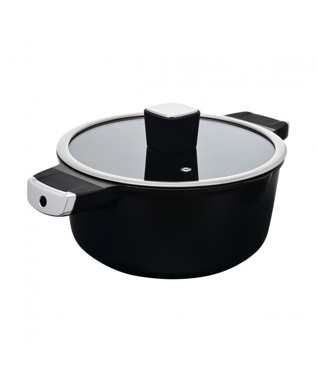 ESTIA ΚΑΤΣΑΡΟΛΑ NORDIC ΑΝΤΙΚΟΛΛΗΤΙΚΗ ΧΥΤΟΥ ΑΛΟΥΜΙΝΙΟΥ 28cm 01-16579 Κατσαρόλες