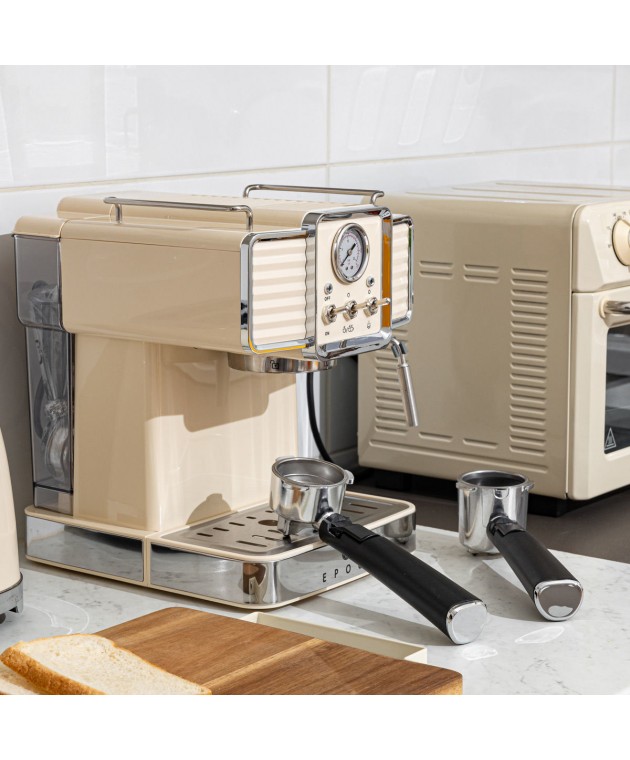 ESTIA ΜΗΧΑΝΗ ESPRESSO RETRO EPOQUE 1350w 20bar 1.5lt 06-12342 ΟΙΚΙΑΚΑ