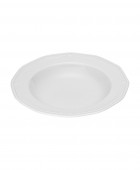  ΠΙΑΤΟ ΒΑΘΥ ATHÉNÉE ΠΟΡΣΕΛΑΝΙΝΟ ΑΝΑΓΛΥΦΟ 23cm WHITE 07-13455 Πιάτα Βαθιά