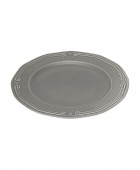 ESTIA ΠΙΑΤΟ ΡΗΧΟ ATHÉNÉE ΠΟΡΣΕΛΑΝΙΝΟ ΑΝΑΓΛΥΦΟ 27cm GREY 07-13653 Πιάτα Ρηχά
