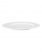 ESTIA ΠΙΑΤΟ ΡΗΧΟ ATHÉNÉE ΠΟΡΣΕΛΑΝΙΝΟ ΑΝΑΓΛΥΦΟ 27cm WHITE Πιάτα Ρηχά