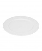 ESTIA ΠΙΑΤΟ ΡΗΧΟ ATHÉNÉE ΠΟΡΣΕΛΑΝΙΝΟ ΑΝΑΓΛΥΦΟ 27cm WHITE Πιάτα Ρηχά