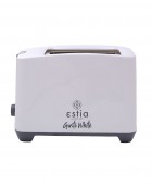 ESTIA ΦΡΥΓΑΝΙΕΡΑ GUSTO WHITE 2 ΘΕΣΕΩΝ ΜΕ 7 ΕΠΙΠΕΔΑ ΨΗΣΙΜΑΤΟΣ 750w ΛΕΥΚΗ 06-13820 ΟΙΚΙΑΚΑ