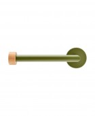ESTIA ΧΑΡΤΟΘΗΚΗ ΕΠΙΤΟΙΧΙΑ BAMBOO ESSENTIALS ΜΕΤΑΛΛΙΚΗ OLIVE GREEN 02-14773 ΟΙΚΙΑΚΑ