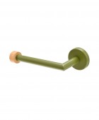 ESTIA ΧΑΡΤΟΘΗΚΗ ΕΠΙΤΟΙΧΙΑ BAMBOO ESSENTIALS ΜΕΤΑΛΛΙΚΗ OLIVE GREEN 02-14773 ΟΙΚΙΑΚΑ