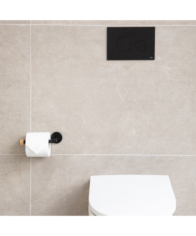 ESTIA ΧΑΡΤΟΘΗΚΗ ΕΠΙΤΟΙΧΙΑ BAMBOO ESSENTIALS ΜΕΤΑΛΛΙΚΗ ΜΑΥΡΗ 02-14766 ΟΙΚΙΑΚΑ