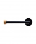 ESTIA ΧΑΡΤΟΘΗΚΗ ΕΠΙΤΟΙΧΙΑ BAMBOO ESSENTIALS ΜΕΤΑΛΛΙΚΗ ΜΑΥΡΗ 02-14766 ΟΙΚΙΑΚΑ