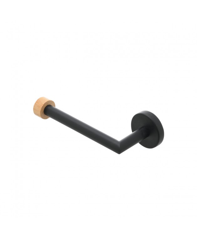 ESTIA ΧΑΡΤΟΘΗΚΗ ΕΠΙΤΟΙΧΙΑ BAMBOO ESSENTIALS ΜΕΤΑΛΛΙΚΗ ΜΑΥΡΗ 02-14766 ΟΙΚΙΑΚΑ