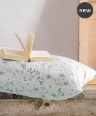 Σετ μαξιλαροθήκες (50Χ70) CARLIN BLUE, RYTHMOS HOME Μαξιλαροθήκες Εμπριμέ