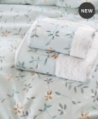 Σετ μαξιλαροθήκες (50Χ70) CARLIN BLUE, RYTHMOS HOME Μαξιλαροθήκες Εμπριμέ