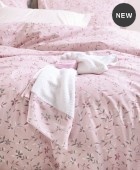 Σετ κουβερλί μονό (160Χ240) CARLIN PINK, RYTHMOS HOME Κουβερλί Μονά