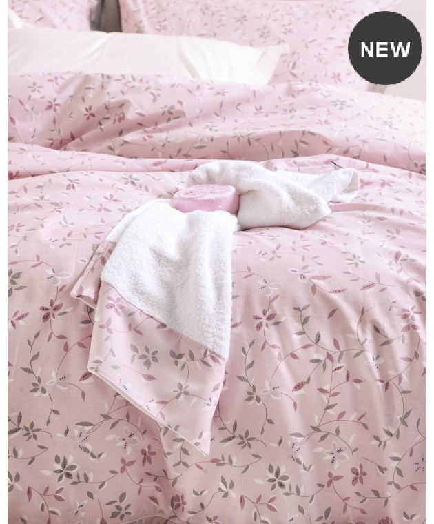 Σετ κουβερλί μονό (160Χ240) CARLIN PINK, RYTHMOS HOME Κουβερλί Μονά