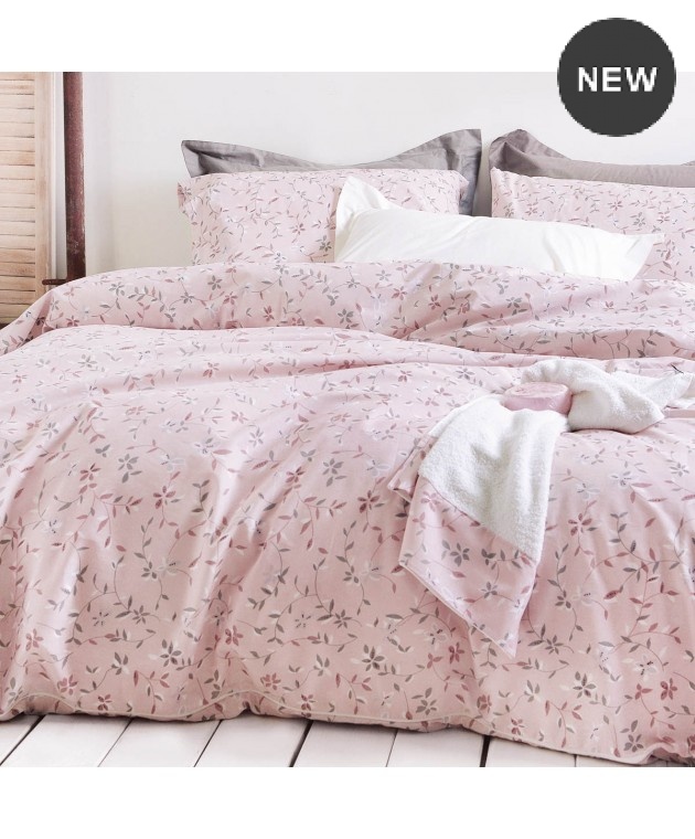 Σετ κουβερλί μονό (160Χ240) CARLIN PINK, RYTHMOS HOME Κουβερλί Μονά
