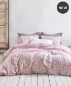 Σετ κουβερλί μονό (160Χ240) CARLIN PINK, RYTHMOS HOME Κουβερλί Μονά