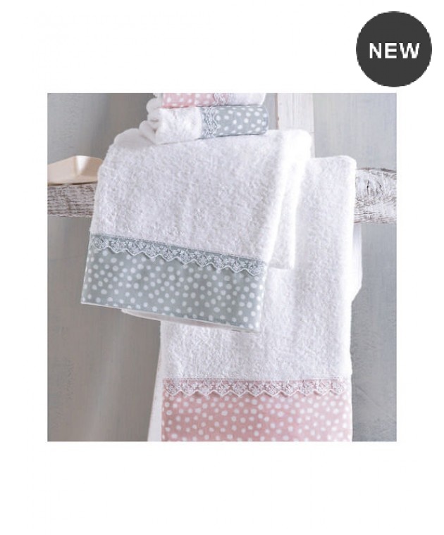 Σετ πετσέτες παιδικές 2 τεμ. CUTE PINK, RYTHMOS HOME Πετσέτες Παιδικές