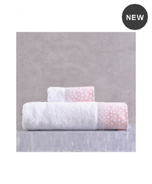 Σετ πετσέτες παιδικές 2 τεμ. CUTE PINK, RYTHMOS HOME Πετσέτες Παιδικές
