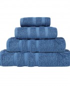 DAS HOME ΠΕΤΣΕΤΑ ΜΠΑΝΙΟΥ PRESTIGE 90Χ160 1171 ΜΠΛΕ Πετσέτες Mπάνιου