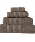 DAS HOME ΠΕΤΣΕΤΑ ΜΠΑΝΙΟΥ PRESTIGE 90Χ160 1162 ΜΠΕΖ ΣΚΟΥΡΟ Πετσέτες Mπάνιου