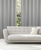 DAS HOME ΚΟΥΡΤΙΝΑ ΜΕ ΚΡΙΚΟΥΣ 140Χ270 2237 ΓΚΡΙ ΑΝΟΙΧΤΟ Κουρτίνες Έτοιμες Ραμμένες