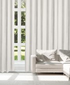 DAS HOME ΚΟΥΡΤΙΝΑ ΜΕ ΚΡΙΚΟΥΣ 140Χ270 2226 ΚΡΕΜ Κουρτίνες Έτοιμες Ραμμένες
