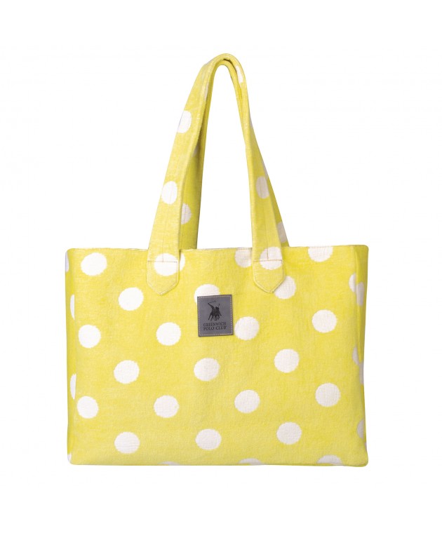 GREENWICH POLO CLUB ΤΣΑΝΤΑ ΘΑΛΑΣΣΗΣ 50Χ38 3737 ΚΙΤΡΙΝΟ Τσάντες Θαλάσσης