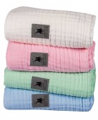 GREENWICH POLO CLUB ΚΟΥΒΕΡΤΑ ΠΙΚΕ 80X105 ΒΑΒΥ 2992 ΜΕΝΤΑ Βαμβακερές Κουβέρτες