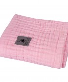 GREENWICH POLO CLUB ΚΟΥΒΕΡΤΑ ΠΙΚΕ 80X105 ΒΑΒΥ 2994 ΡΟΖ Βαμβακερές Κουβέρτες