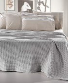 Κουβέρτα - Κάλυμμα κρεβατιού ETERNITY Silver 230X240 Κουβέρτες Πικέ Υπέρδιπλες