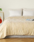 ΚΟΥΒΕΡΛΙ ΥΠΕΡΔΙΠΛΟ KIRA BEIGE 220Χ240 Κουβερλί Υπέρδιπλα