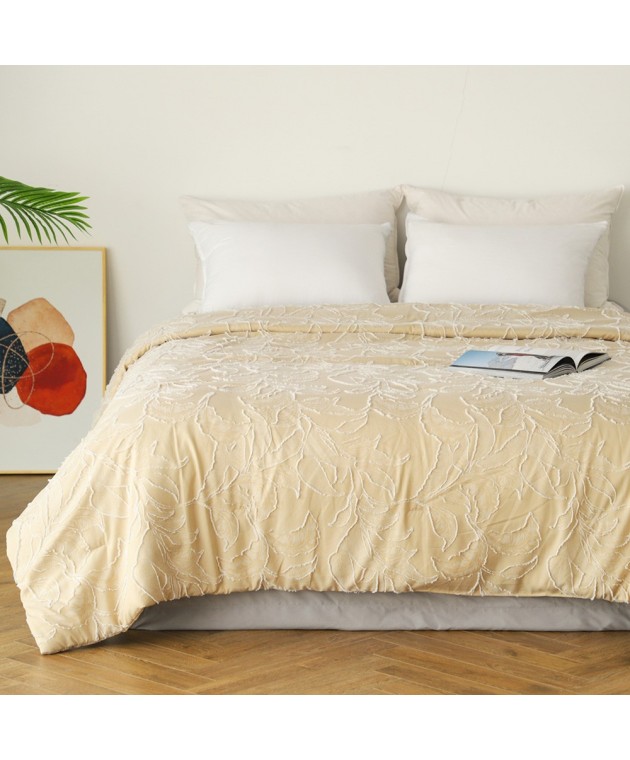 ΚΟΥΒΕΡΛΙ ΥΠΕΡΔΙΠΛΟ KIRA BEIGE 220Χ240 Κουβερλί Υπέρδιπλα