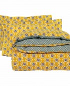 DAS HOME ΚΟΥΒΕΡΛΙ ΜΟΝΟ CASUAL 5402 ΓΑΛΑΖΙΟ, ΩΧΡΑ 160Χ240 Κουβερλί Μονά