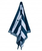 GREENWICH POLO CLUB ΠΕΤΣΕΤΑ ΘΑΛΑΣΣΗΣ 90Χ170 3725 ΛΕΥΚΟ, ΜΠΛΕ Πετσέτες Θαλάσσης Ενηλίκων