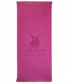 GREENWICH POLO CLUB ΠΕΤΣΕΤΑ ΘΑΛΑΣΣΗΣ 80Χ170 3781 ΦΟΥΞΙΑ Πετσέτες Θαλάσσης Ενηλίκων