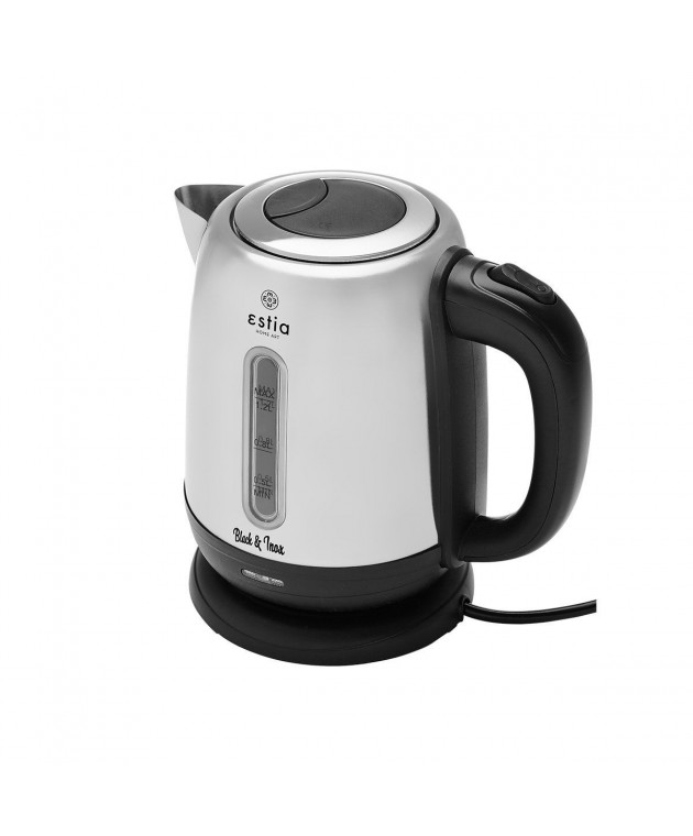 ESTIA ΒΡΑΣΤΗΡΑΣ BLACK & INOX ΑΝΟΞΕΙΔΩΤΟΣ 1.2lt 1.630W 06-17248 ΟΙΚΙΑΚΑ