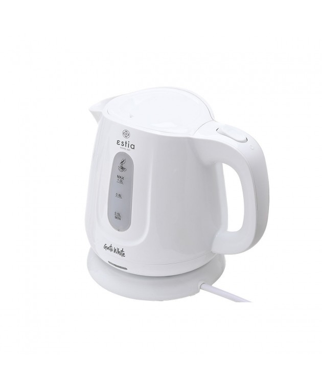 ESTIA ΒΡΑΣΤΗΡΑΣ GUSTO WHITE ΠΛΑΣΤΙΚΟΣ 1lt 1100W 06-17224 ΟΙΚΙΑΚΑ