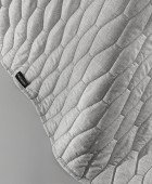 Σετ Κουβερλί 2τμχ. Diamante Grey 220x240 Κουβερλί Υπέρδιπλα