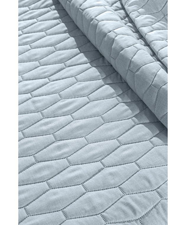 Σετ Κουβερλί 2τμχ. Diamante Light Petrol 250x240 Κουβερλί King Size