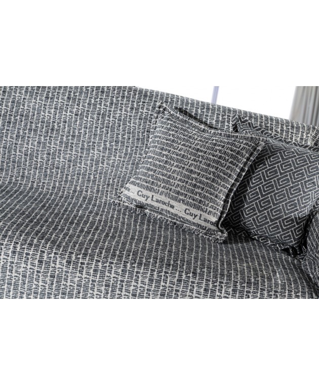 Ριχτάρι Parfait Anthracite πολυθρόνας με δύο όψεις τελειώματος 180x150 Σαλόνι