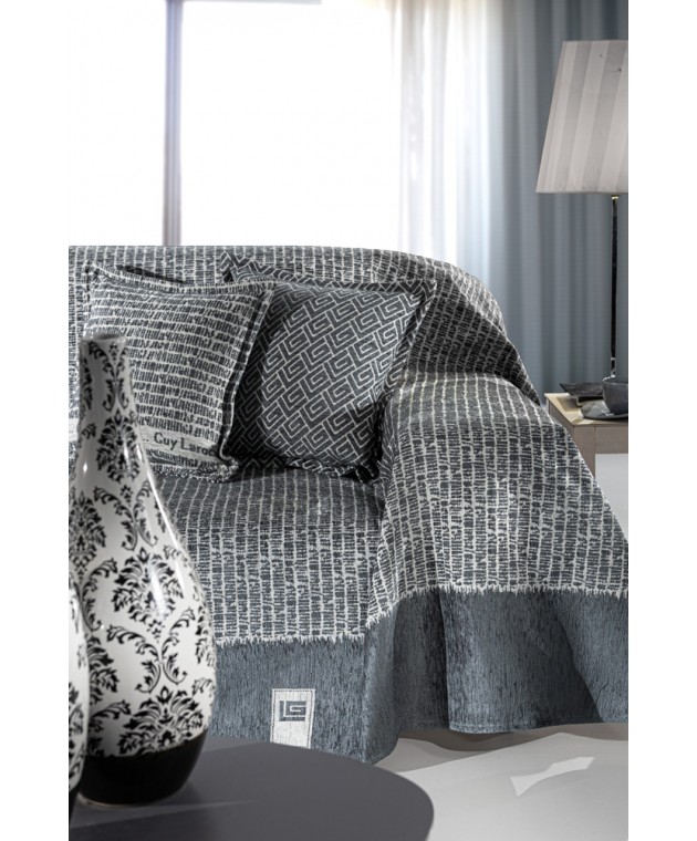 Ριχτάρι Parfait Anthracite πολυθρόνας με δύο όψεις τελειώματος 180x150 Σαλόνι