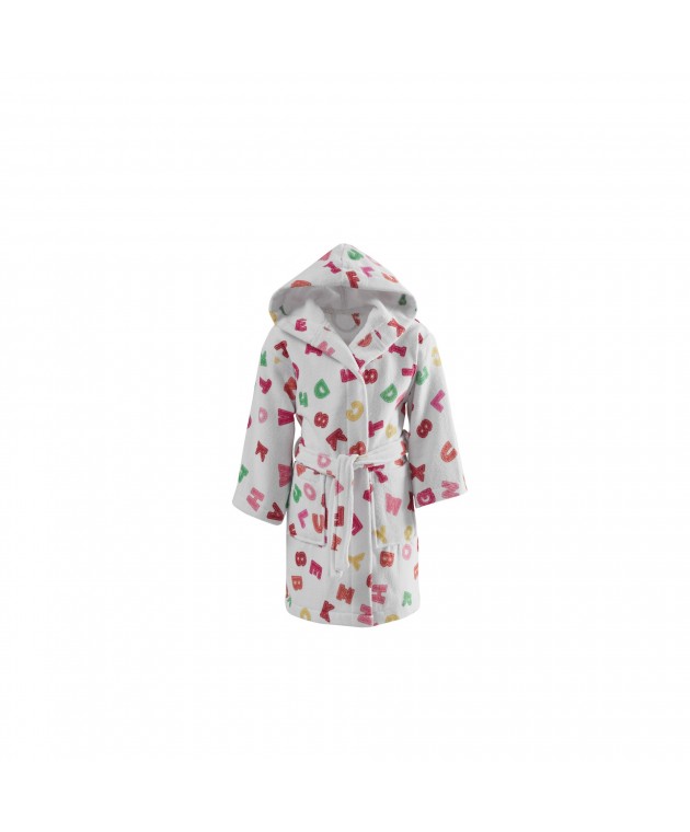 BET PINK ΜΠΟΥΡΝΟΥΖΙ DIGITAL PRINTED  360GR 8-10 Παιδικά Μπουρνούζια