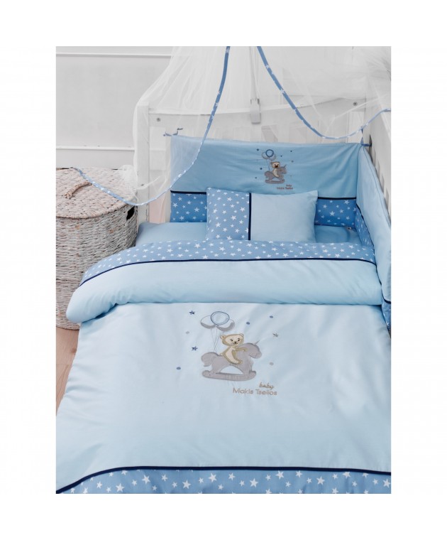 GAME ΣΕΤ ΚΟΥΝΙΑ (ΠΑΠΛ,ΚΟΥΝ,ΣΕΤ ΣΕΝT,ΠΑΝΤΑ 120x170cm  45x210cm 110x140cm) Βρεφικά Σετ Προίκας