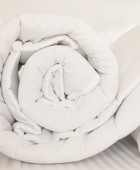 ΠΑΠΛΩΜΑ ΜΟΝΟ MICROFIBER 300 GSM 160X240 Παπλώματα Λευκά