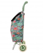 ESTIA ΚΑΡΟΤΣΙ ΛΑΪΚΗΣ LUX ΥΦΑΣΜΑΤΙΝΟ 36lt FLORAL 04-3357 Καροτσάκια Λαϊκής