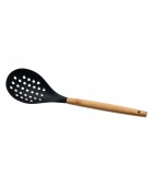 ESTIA ΚΟΥΤΑΛΑ ΤΡΥΠΗΤΗ BAMBOO ESSENTIALS ΣΙΛΙΚΟΝΗΣ ΜΑΥΡΗ 01-14643 Κουτάλες