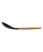 ESTIA ΚΟΥΤΑΛΑ ΤΡΥΠΗΤΗ BAMBOO ESSENTIALS ΣΙΛΙΚΟΝΗΣ ΜΑΥΡΗ 01-14643 Κουτάλες