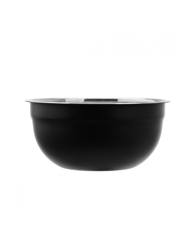 ESTIA ΜΠΟΛ ΑΝΑΜΕΙΞΗΣ ΑΝΟΞΕΙΔΩΤΟ 26x11cm ΜΑΥΡΟ ΜΑΤ 01-15244 Μπωλ