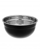 ESTIA ΜΠΟΛ ΑΝΑΜΕΙΞΗΣ ΑΝΟΞΕΙΔΩΤΟ 26x11cm ΜΑΥΡΟ ΜΑΤ 01-15244 Μπωλ
