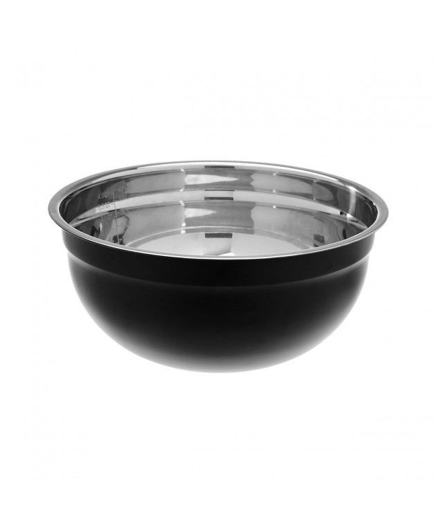 ESTIA ΜΠΟΛ ΑΝΑΜΕΙΞΗΣ ΑΝΟΞΕΙΔΩΤΟ 28x13cm ΜΑΥΡΟ ΜΑΤ 01-15251 Μπωλ