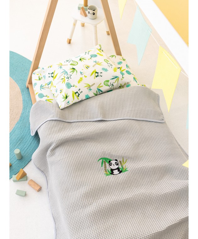 Κουβέρτα Πικέ Αγκαλιάς Baby Blankets 80X110 CANDY FOG Πικέ Κουβέρτες