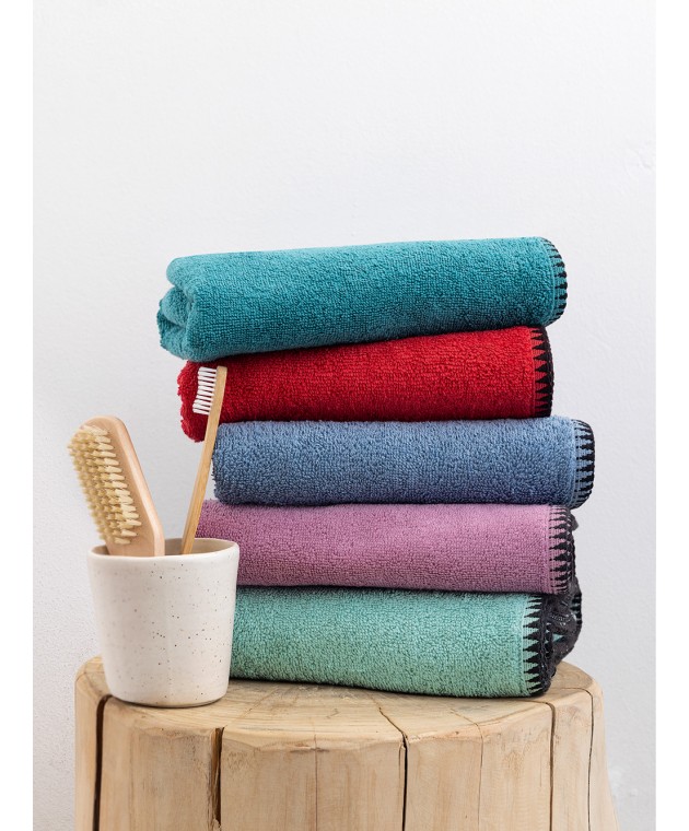 Πετσέτα Χεριών Towels Collection 30x50 BROOKLYN DENIM Πετσέτες Mπάνιου